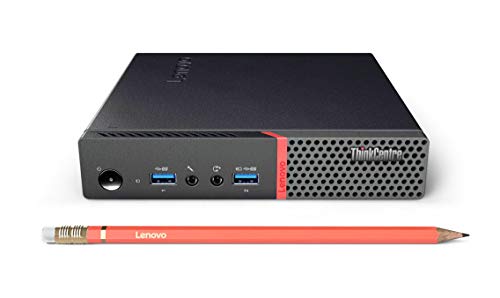 Lenovo ThinkCentre M900 Tiny Desktop, Quad Core i7 6700T 2.8Ghz, 16GB DDR4, 500GB Hard Drive, Windows 10 Pro (Renewed)