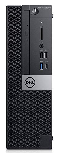 Dell OptiPlex 5060 Intel Core i7-8700 3.2GHz 8GB 256GB DVDRW Windows 10 Pro SFF PC D5HVN (Renewed)