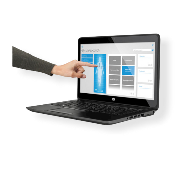HP Z Book 14 G2 i7-5500U 2.4GHz 16GB RAM 256GB SSD Intel HD