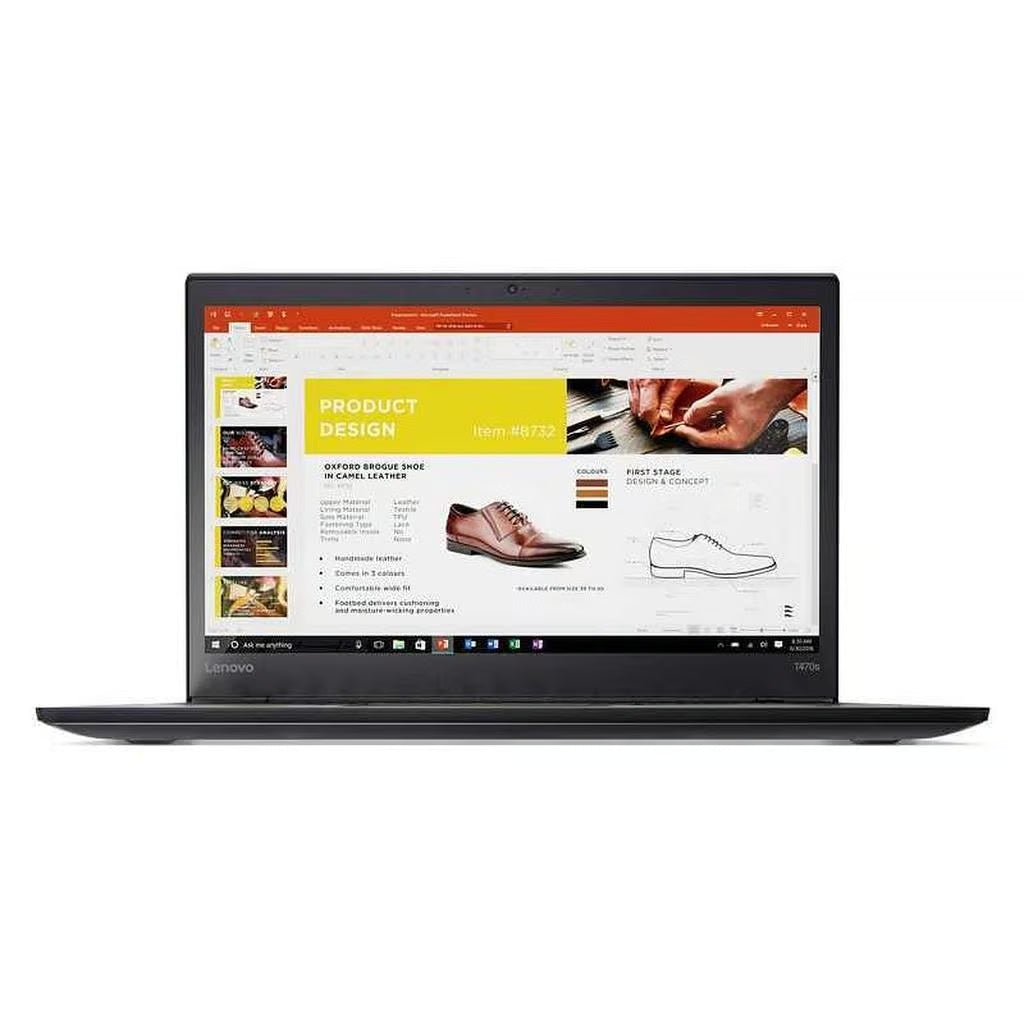 Lenovo ThinkPad T470s i7-6600U 2.60GHz 20GB RAM 500GB SSD Intel HD 520 Webcam Bluetooth Win 11 Pro