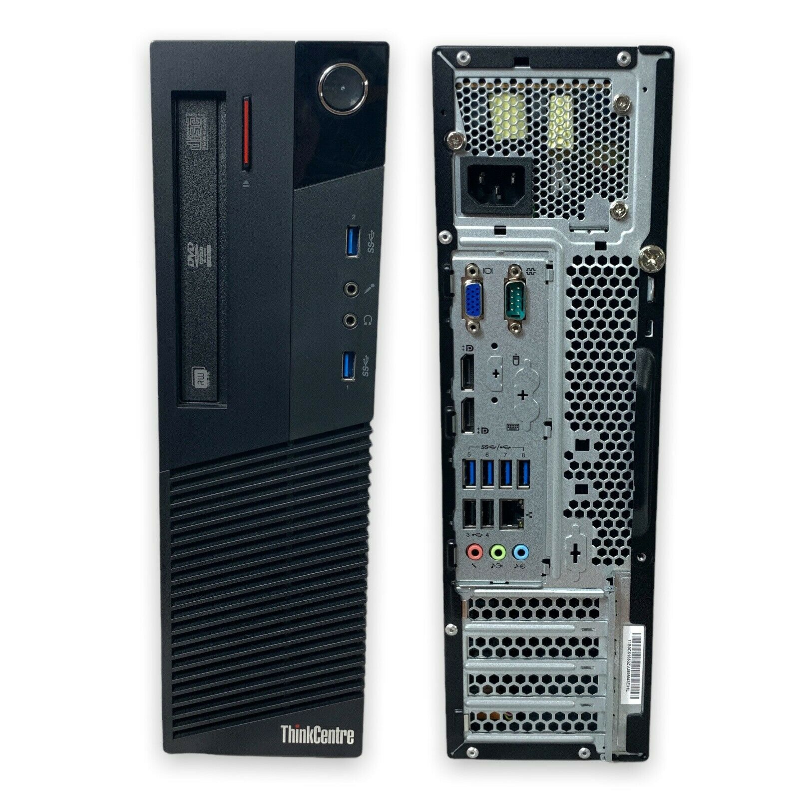 Lenovo ThinkCentre M93P DT i5-4570 3.2GHz 8GB RAM 256GB SSD DVD+RW Win10 Pro