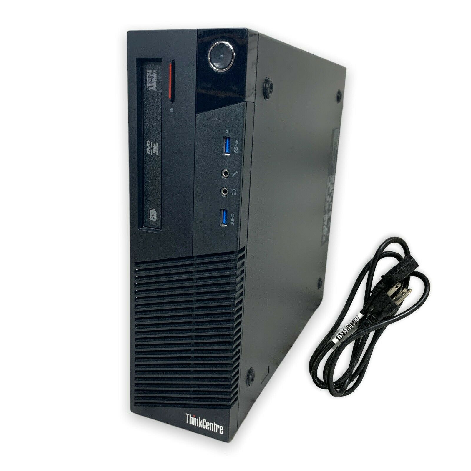 Lenovo ThinkCentre M93P DT i5-4570 3.2GHz 8GB RAM 256GB SSD DVD+RW Win10 Pro