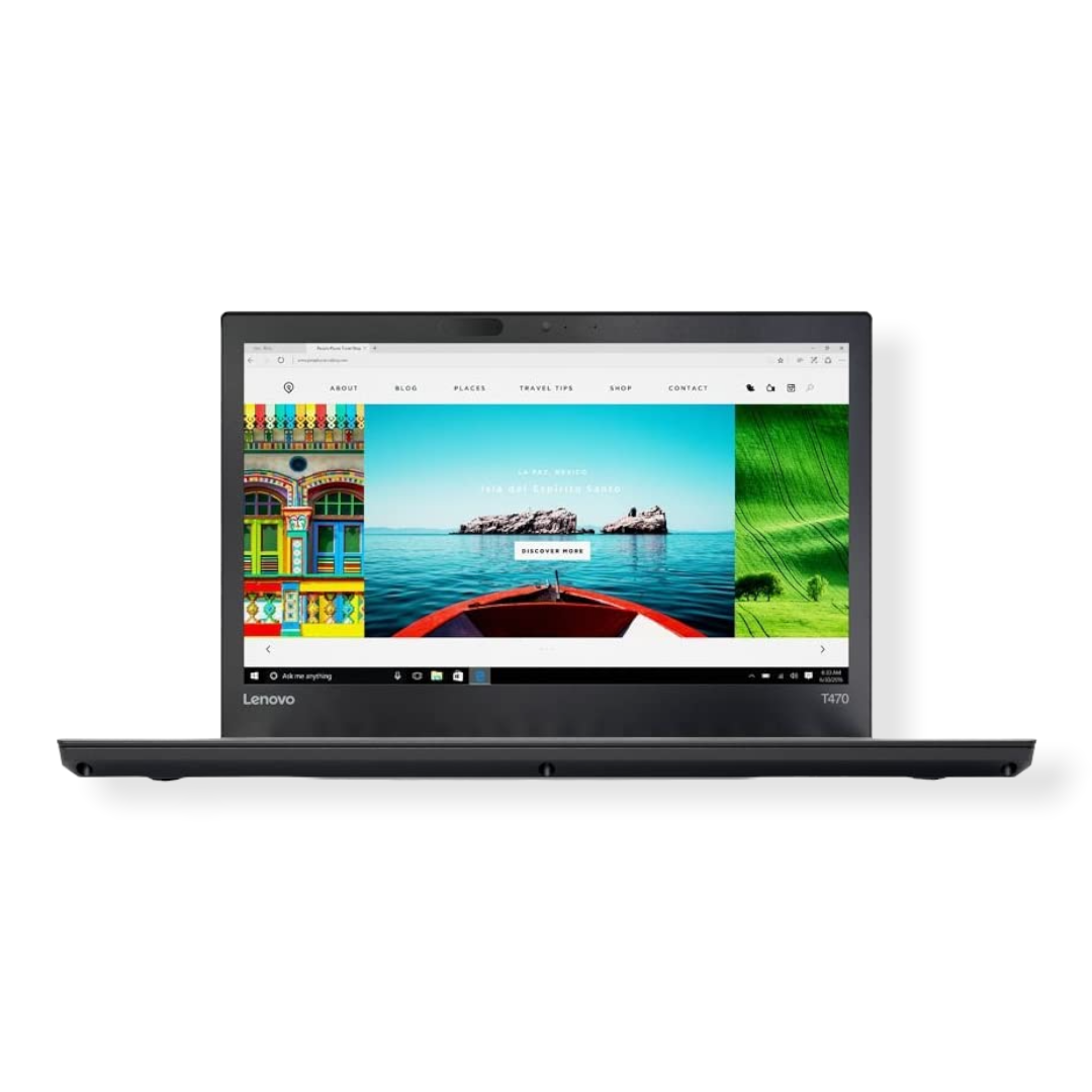 Lenovo ThinkPad T470 14" Intel i7-7600U 2.8GHz 16GB RAM 512GB SSD Intel HD 620 Win 10 laptop
