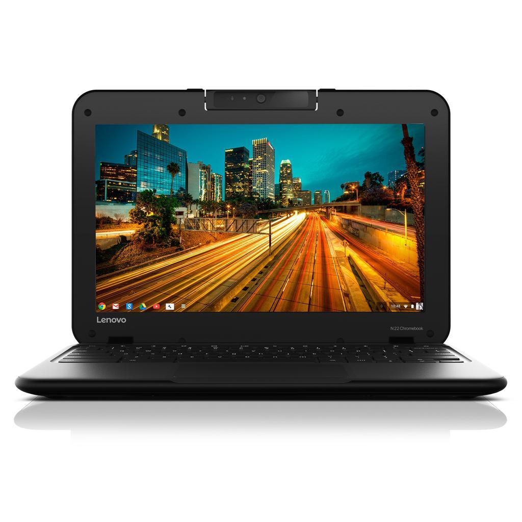 Lenovo N22 Chromebook 1.6GHz Intel Celeron 2GB RAM 16GB SSD Drive 11.6-Inches, Chrome OS