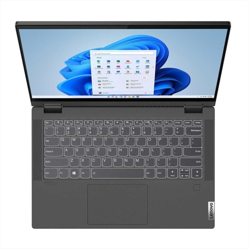 Lenovo Flex 5I i5-1135G7 14" 2.4GHz 16GB RAM 512GB SSD Intel Iris Xe Graphics Win 11 Home