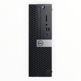 Dell Optiplex 7070 SFF Core i5-9500 - 256GB SSD Hard Drive - 8GB RAM | 6 cores @ 4.4 GHz Win 10 Home Black (Renewed)