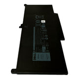 100% GENUINE Dell Latitude 7280 7480 7.6V 60Whr 4-Cell Battery F3YGT