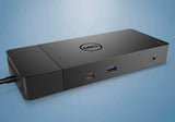 DELL WD19 180W Docking Station (130W Power Delivery) USB-C, HDMI, Dual DisplayPort, Black (Renewed)