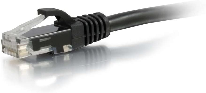 C2G/Cables to Go 27154 Cat6 Snagless Unshielded (UTP) Network Patch Cable, Black (14 Feet, 4.26 Meters)