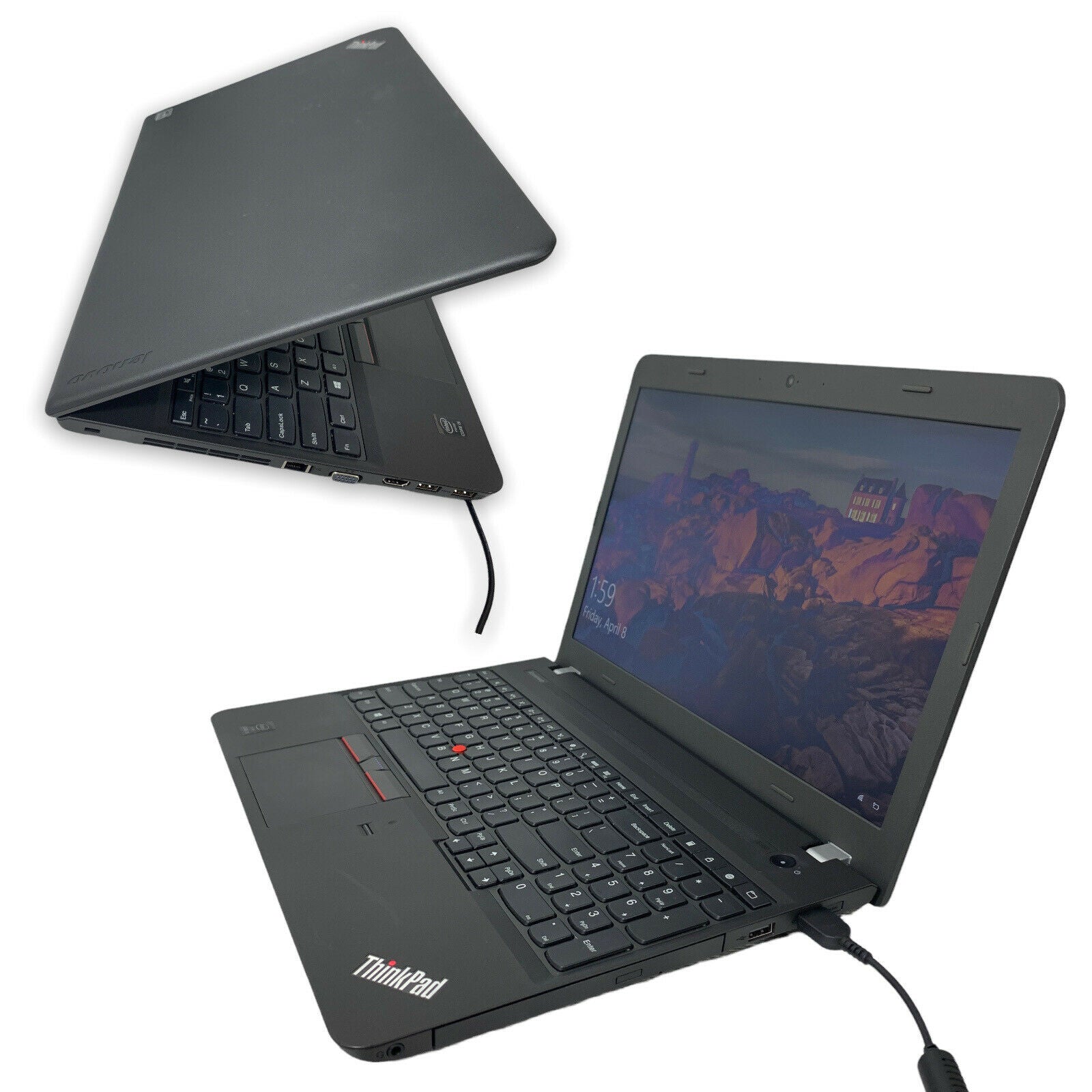 Lenovo ThinkPad E550 i5-5200U 2.20GHz 16GB RAM 500GB SSD DVD+RW Wi-Fi Laptop