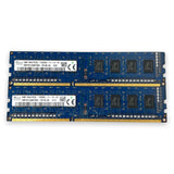Lot Of 2 SK Hynix 4GB 1Rx8 PC3L-12800U-11-13-A1 HMT451U6BFR8A-PB RAM Memory