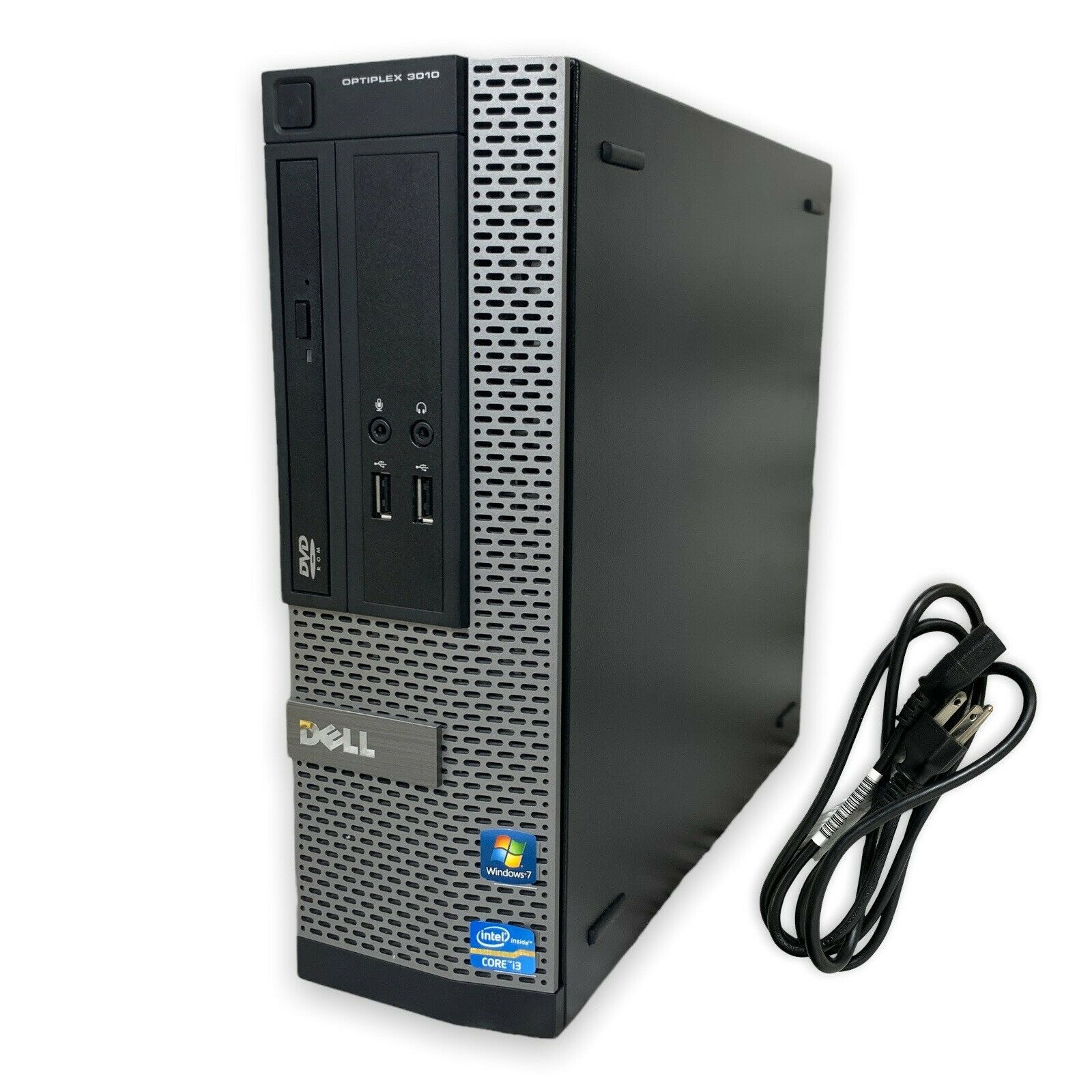 Dell Optiplex 3010 SFF i3-3220 3.2GHz 8GB RAM 500GB HDD Windows10 Pro PC Desktop