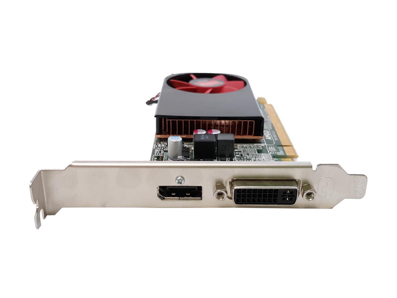 Dell AMD Radeon For MT R7 250 2GB GDDR3 Low Profile DisplayPort+DVI Graphics Card