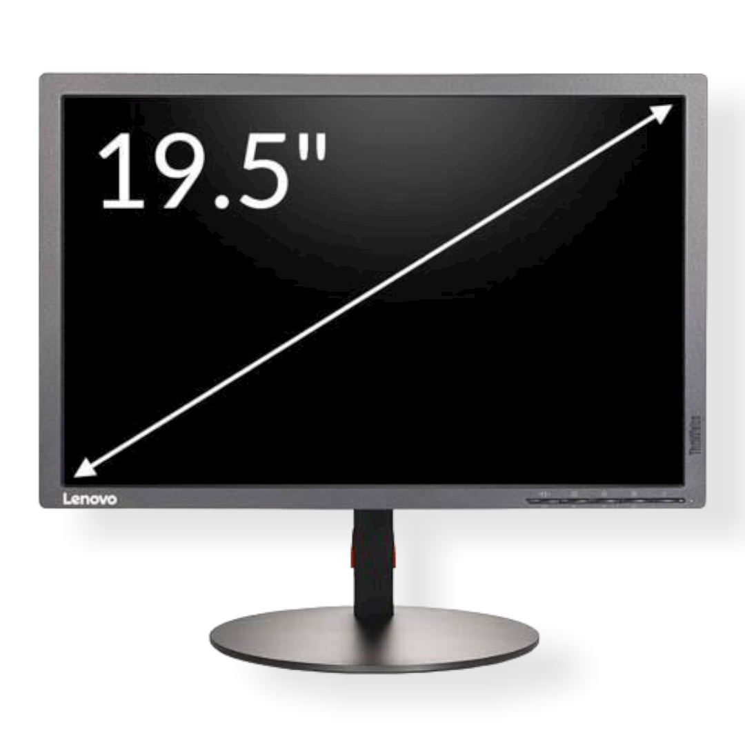 Lenovo ThinkVision T2054p 19.5-inch LED Backlit LCD Monitor - 60G1MAR2US